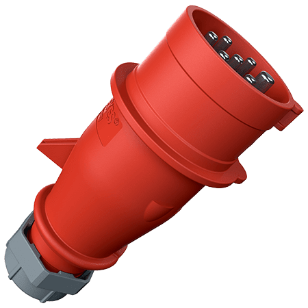 MENNEKES Contactstop AM-TOP 16A 7P 6H 400V rood IP44