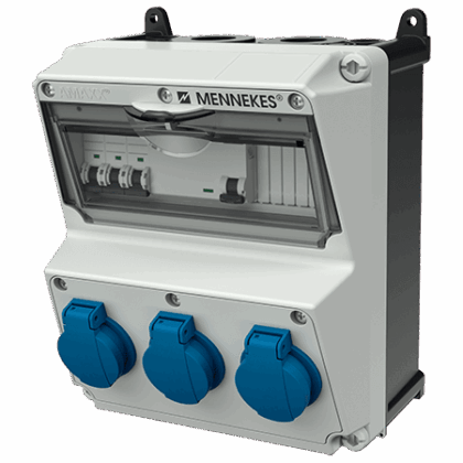MENNEKES Contactdoos combinatie Amaxx