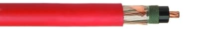 MIDDENSPANNNINGSKABEL N2XSY middenspanning monogeleider 12/20 kV VDE PVC CU rood 1X95/16mm² N2XSY1X95-12/20 B 1000