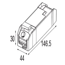 MODULAR LED Gear 300-1050mA 16-36W dali 12405630