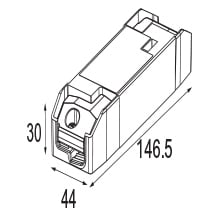 MODULAR LED Gear 300-1050mA 16-36W 0-10V 12407130