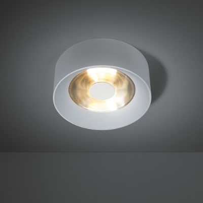 MODULAR Kurk Surface LED opbouwdownl 600lm warm wit flood GI wit struc/wit 12641009