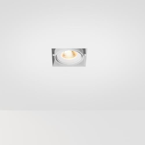 MODULAR Multiple trimless voor 1x LED GE wit structuur 13171009