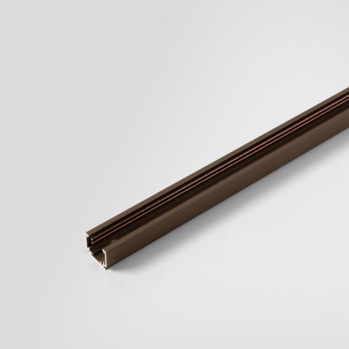 MODULAR Pista Track 48V Surface Profile 2m Bronze Brushed Anodised 13410182