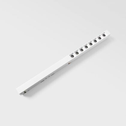 MODULAR Pista track 48V LED linear spots (8x) 3000K flood 1-10V GI white struc 13461309