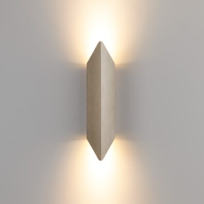 MODULAR Chival Wall Up/Down 292 2xLED WD Trailing Edge DI Silver Bronze Brushed Anodised 13760284