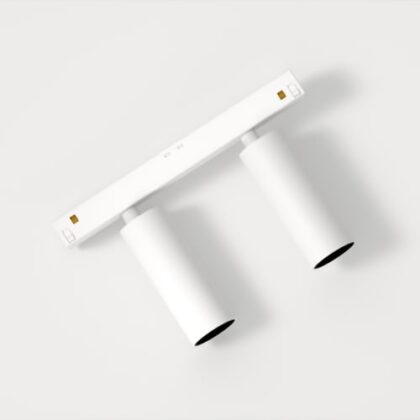 MODULAR Nyto Track 48V Adjustable 30 2x LED 2700K Flood DALI White Structure 13822509