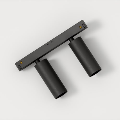 MODULAR Nyto Track 48V Adjustable 30 2x LED 2700K Flood DALI Black Structure 13822532