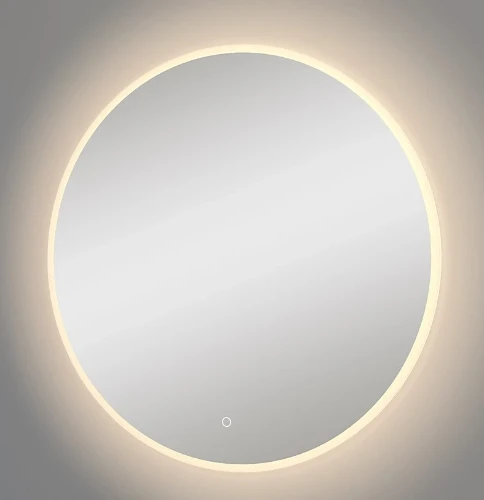 Universal spiegelpaneel rond 1000 x 1000 mm- met led verlichting - anticondens - sensor - dimbaar M.PCH.H.1000.RLS