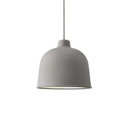 MUUTO Grain Pendant Lamp Grey inc lamp 3W 260lm 3000K 12232