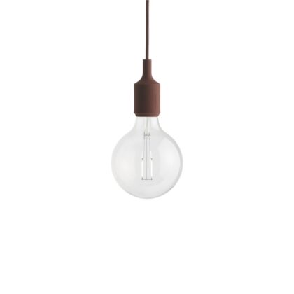 MUUTO E27 Pendant Lamp Deep Red inc lamp 2W 180lm 2500K 13334