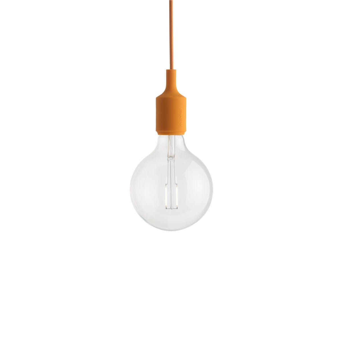 MUUTO E27 Pendant Lamp Light Orange inc lamp 2W 180lm 2500K 13335