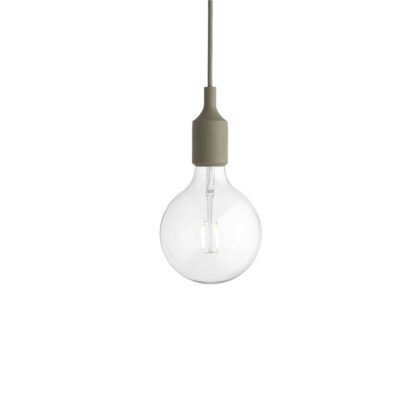 MUUTO E27 Pendant Lamp Olive inc lamp 2W 180lm 2500K 13353