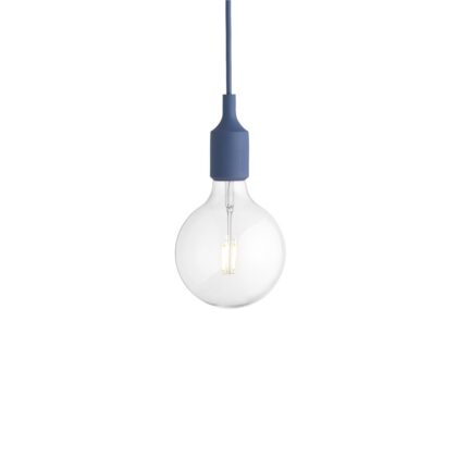 MUUTO E27 Pendant Lamp Pale Blue inc lamp 2W 180lm 2500K 13356