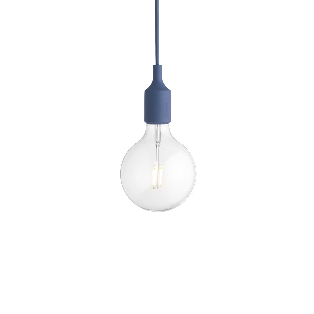 MUUTO E27 Pendant Lamp Pale Blue inc lamp 2W 180lm 2500K 13356