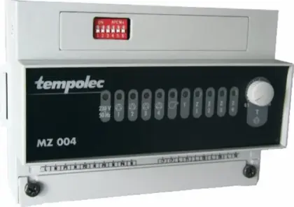 Tempolec MZ004 multizonemodule voor 4 circulatoren + 1 brander MZ004