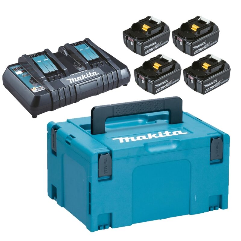 Makita POWERPACK BL1860B Accutype Li-ion Nominale accuspanning 18 V 198091-4