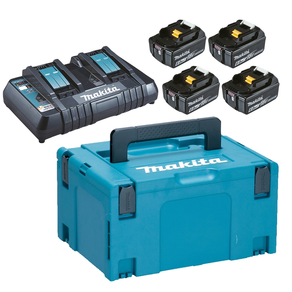 Makita POWERPACK BL1860B Accutype Li-ion Nominale accuspanning 18 V 198091-4