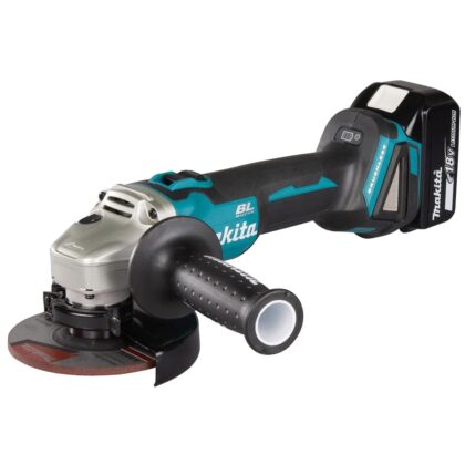 Makita Haakse slijper 18V 125mm Makpac basismodel+1 accu BL1850B in koffer DGA506T1J
