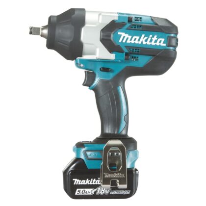 Makita Slagmoersleutel 18V 1000Nm + 1 x DC18RC + 2 x BL1850 + Makpac DTW1002RTJ