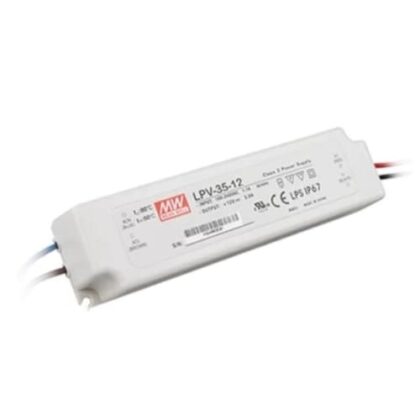 Mean Well LED voeding 35W 12V LPV-35-12