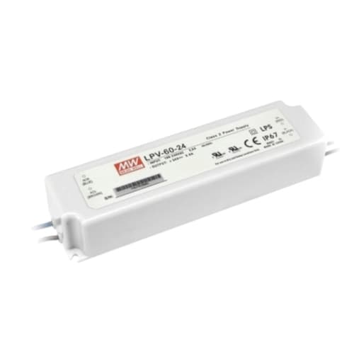Mean Well LED voeding 60W 24V LPV-60-24