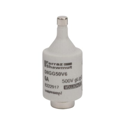 Mersen Diazed zekering DII (E27) 6A 500V gG traag - groen B222917