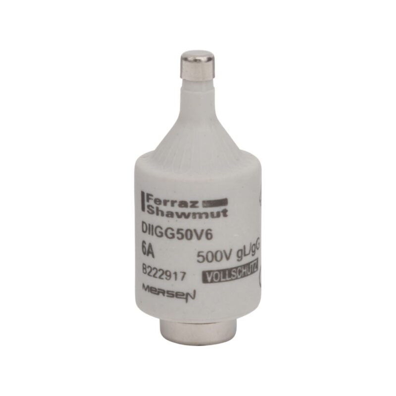 Mersen Diazed zekering DII (E27) 6A 500V gG traag - groen B222917