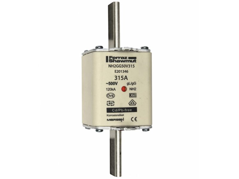 Mersen Meszekering Grootte: 2 gG 500V 315A E201346