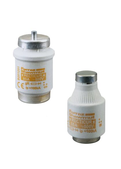 Mersen Diazed zekering Rectitur DII (E27) 6A 500V gR ultra snel E214065
