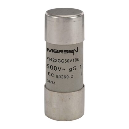 Mersen Cylindrische zekering FR 22x58 gG 100A 500V E218205