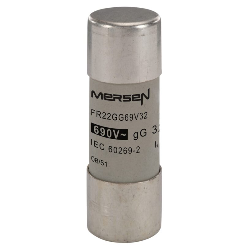 Mersen Cylindrische zekering FR 22x58 gG 32A 690V F212594
