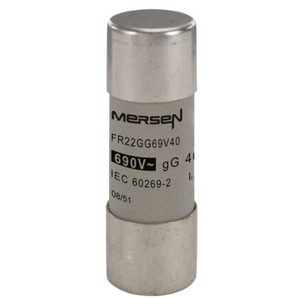 Mersen Cylindrische zekering FR 22x58 gG 40A 690V J213609