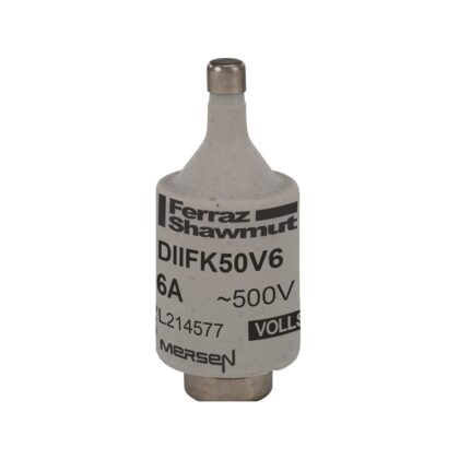 Mersen Diazed zekering DII (E27) 6A 500V FK snel - groen L214577