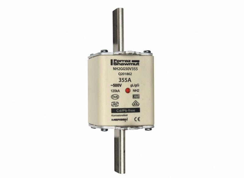 Mersen Meszekering Grootte: 2 gG 500V 355A Q201862