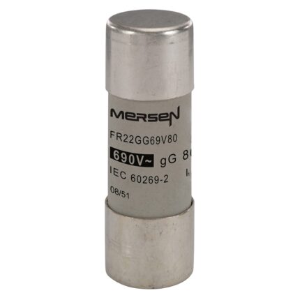 Mersen Cylindrische zekering FR 22x58 gG 80A 690V Q217180