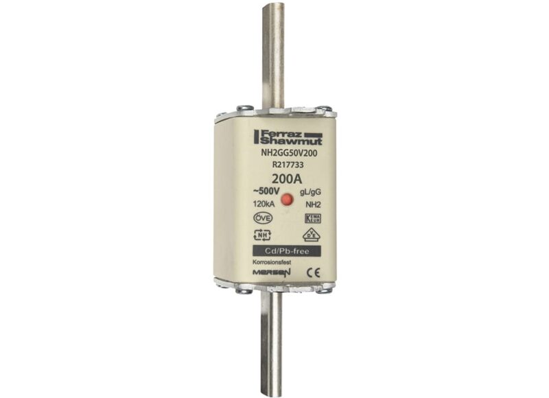 Mersen Meszekering Grootte: 2 gG 500V 200A R217733