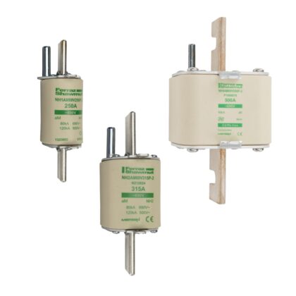 Mersen Meszekering Grootte: 2 aM 690V 400A met slagmelder en microswitch S213640
