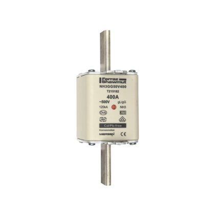 Mersen Meszekering Grootte: 3 gG 500V 400A T215182
