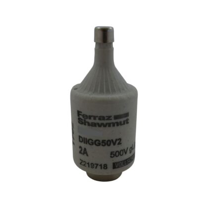 Mersen Diazed zekering DII (E27) 2A 500V gG traag - roze Z219718