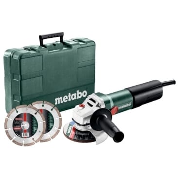 Metabo Haakse slijper WQ 1100-125 Set (2x dia) 610035510