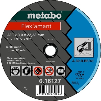 Metabo Doorslijpschijf Flexiamant 115x2