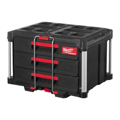 Milwaukee PACKOUT Gereedschapskoffer met drie lades 4932472130