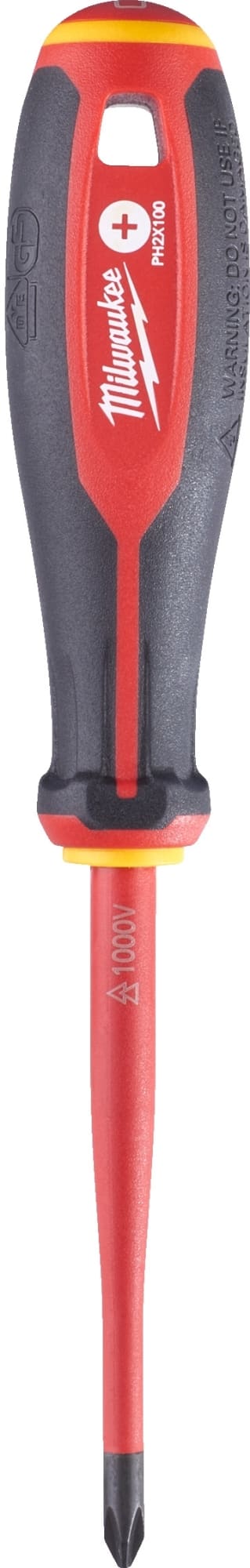 Milwaukee Schroevendraaier VDE Tri-lobe PH2 X100 4932478722