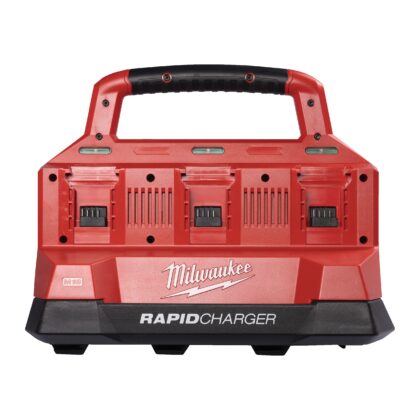 Milwaukee PACKOUT compatibele lader voor 6 accu's 4932480162