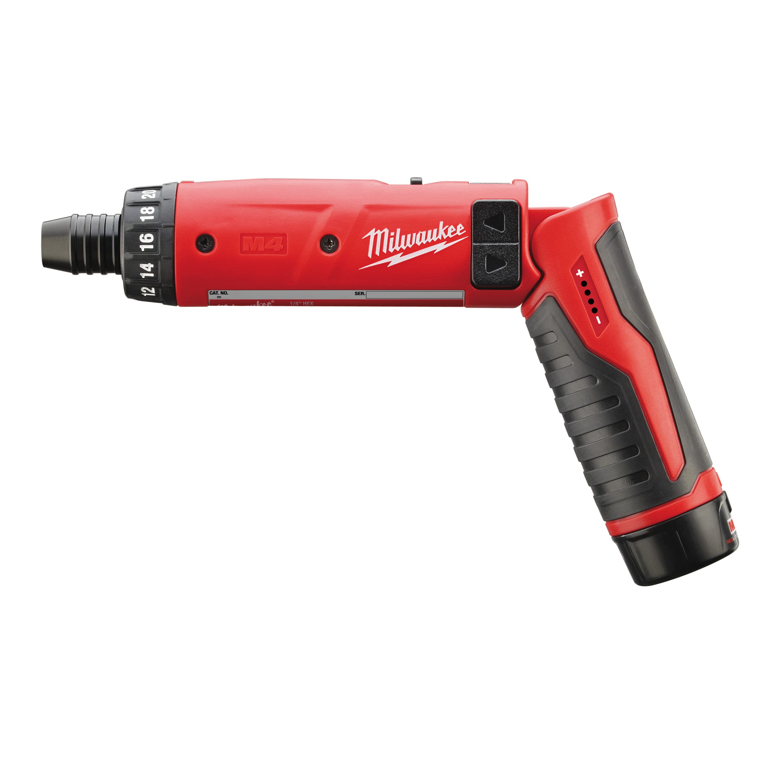 Milwaukee D-202B M4 inline accu-schroevendraaier (2x 2