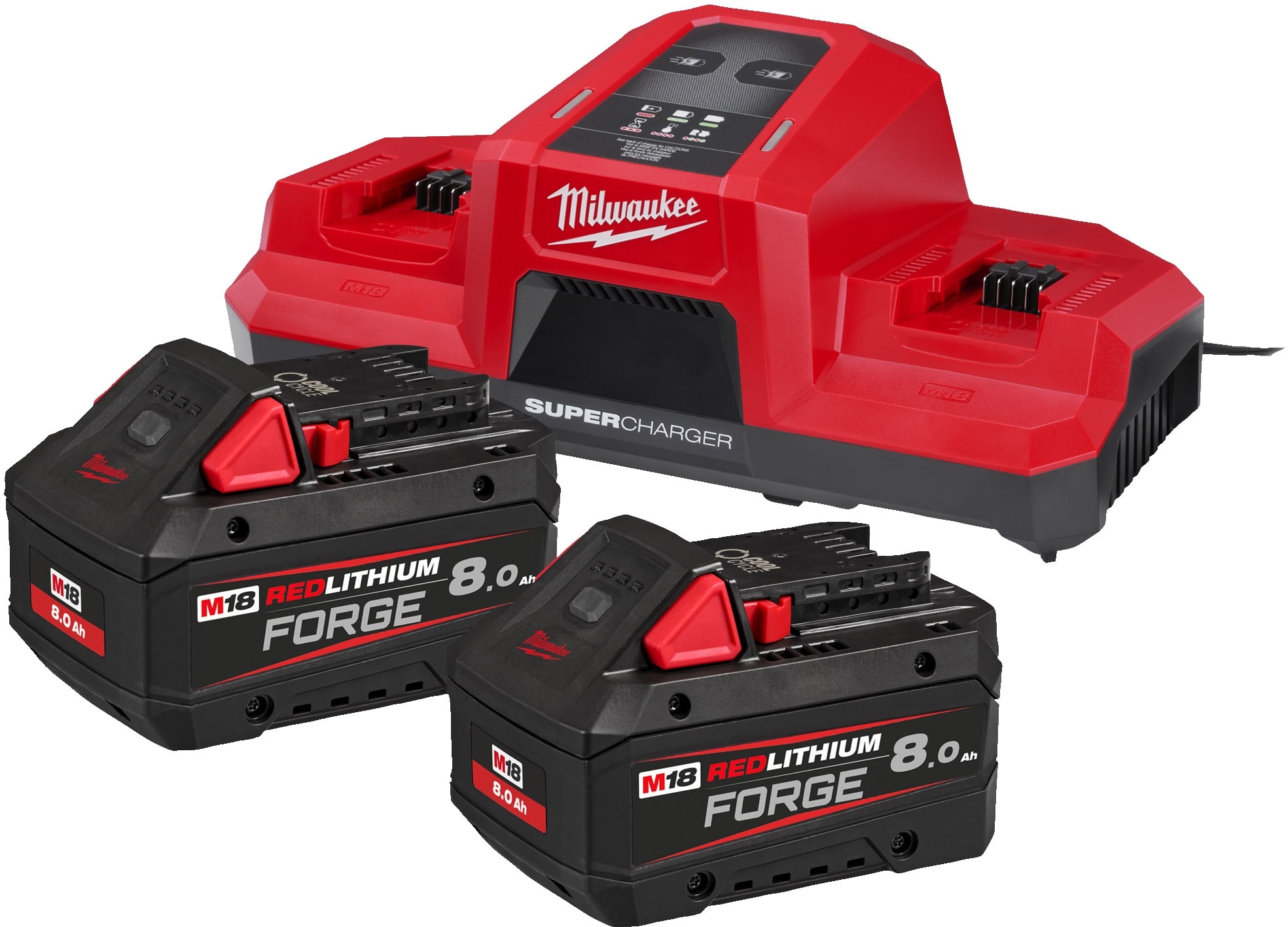 Milwaukee M18 FORGE NRG Kit 802 Met M18 DBSC 4933498616