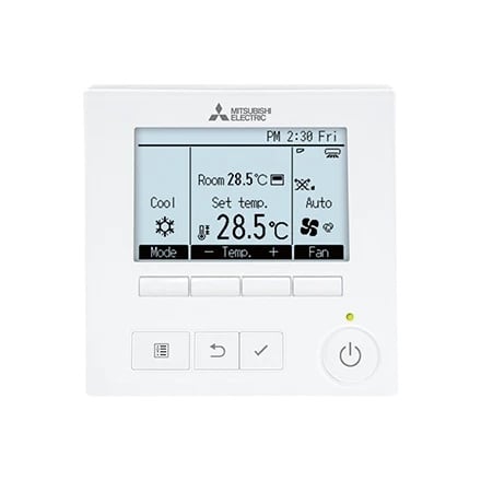 Mitsubishi Electric Afstandsbediening bedraad PAR-41MAA met weektimerfunctie PAR-41MAA