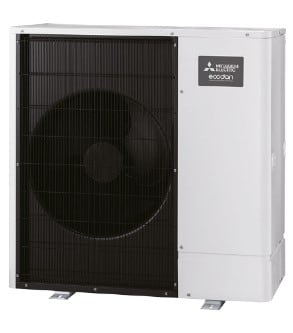 Mitsubishi Electric Warmtepomp lucht/water buitenunit Ecodan PUZ-WZ85VAA Monobloc Power InverterR290 PUZ-WZ85VAA