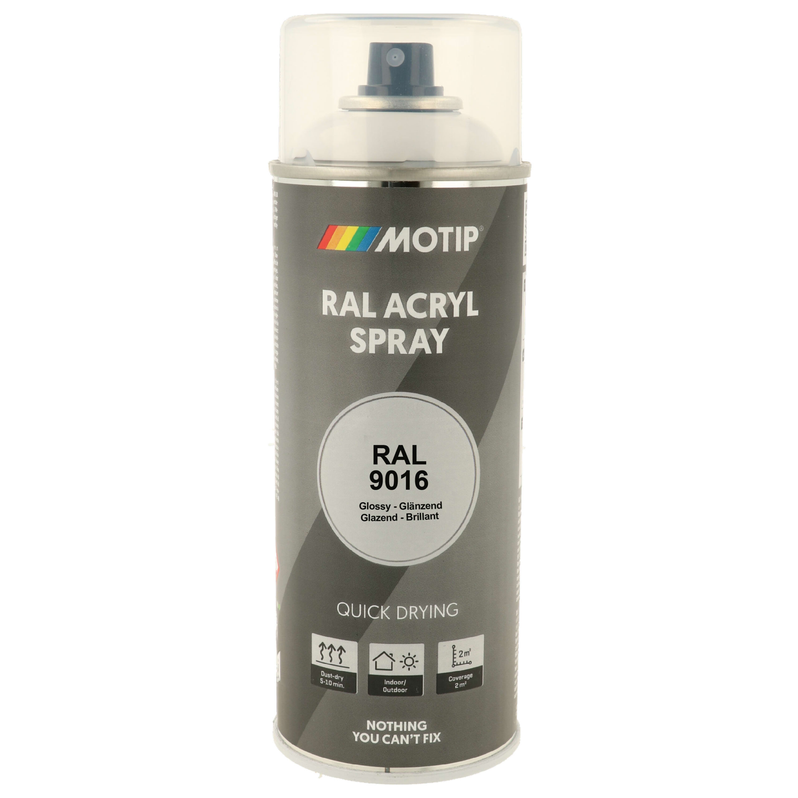 Motip MOTIP INDUSTRIAL RAL 9016 VERKEERS WIT 400 ML MOT07037